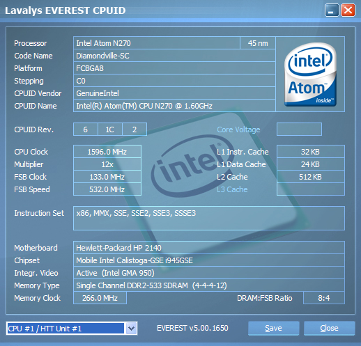 Обзор ноутбука HP mini 2140